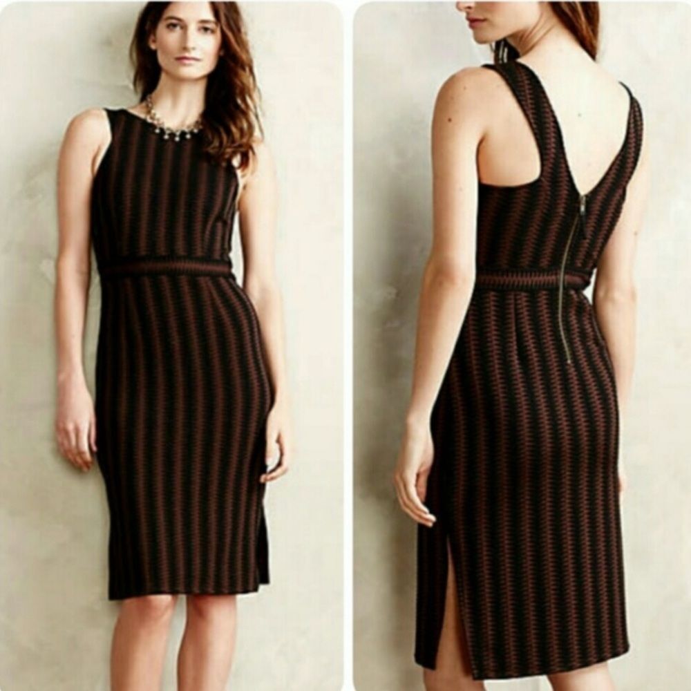 CARMEN MARC VALVO (Size M) by Anthropology Meridian Midi Dress